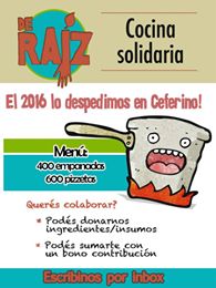 LA ONG DE RAÍZ IMPULSA LA CAMPAÑA COCINA SOLIDARIA